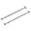 2Pcs Metal Rear Dog Bone Drive Shaft 25-WJ05 for Hosim XLH 9125 RC Car Spare Parts Upgrade Accessories - (Color: Silver) view 1