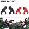 1 Pair Metal Aluminum Alloy Rear Suspension Bracket Shock Mount for Axial SCX24 90081 RC Car Upgrade Parts - (Color: Black) view 2