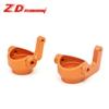 ZD Racing 1/7 MX 07 MX07 4WD Monster Truck Original Upgrade Parts Metal Front Steering Cup Steering Blocks Wheel Mount 8738| | - - (Color: Orange) view 2