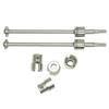 4Pcs Metal Axle Drive Cup for XLF X03 X04 X-03 X-04 1/10 & 2Pcs Metal Drive Shaft CVD - (Color: Peacock Blue) view 1