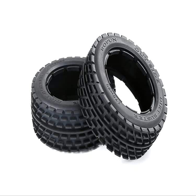 1/5 Scale Baja 5B Front Thicker Offroad Tyres Tires - 2pcs/Pair- Front for 1/5 Scale Rofun hpi Baja 5B ss 95308