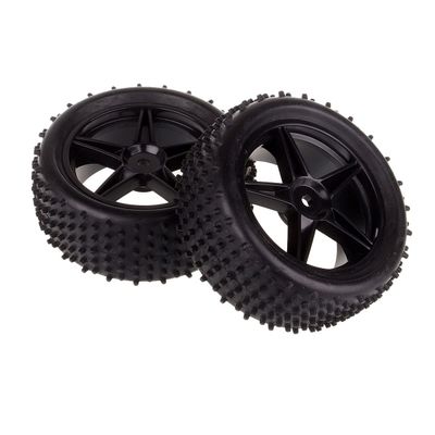 06010 Front Wheel Rim & Tyre Tires Fit HSP HPI Redcat 1/10 Off Road Buggy