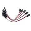 5 Pack Male to Female Extension Cable Wire 3 Colors 100mm/150mm view 1