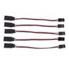 5 Pack Male to Female Extension Cable Wire 3 Colors 100mm/150mm view 2