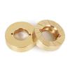 4pcs Heavy Metal Internal Wheel Weights Turning Copper Counterweight for Axial SCX10 II 90046 90047 1/10 RC Car view 4