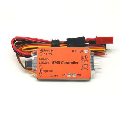 1PCS DC 7.4-12V 2-3S Lipo EMB Brake Controller with ABS Point Brake Mode Skid Module Board for Fixed Wing Turbojet Airplane
