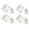 32X Metal Chassis Pull Rods Link Suspension Tie Rod for MN D90 D91 D96 D99 D99S MN90 MN99S 1/12 Silver - (Color: Silver) view 1
