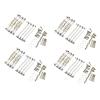 32X Metal Chassis Pull Rods Link Suspension Tie Rod for MN D90 D91 D96 D99 D99S MN90 MN99S 1/12 Silver - (Color: Silver) view 2