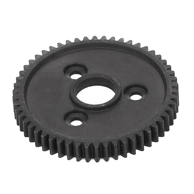 54T 32P 3956 Hardened Steel Spur Gear Metal Spur Gear Spur Gear for RC 1/10 TRAXS Slash 4X4 Stampede VXL Rustler E-Revo - (Color: as Shown)