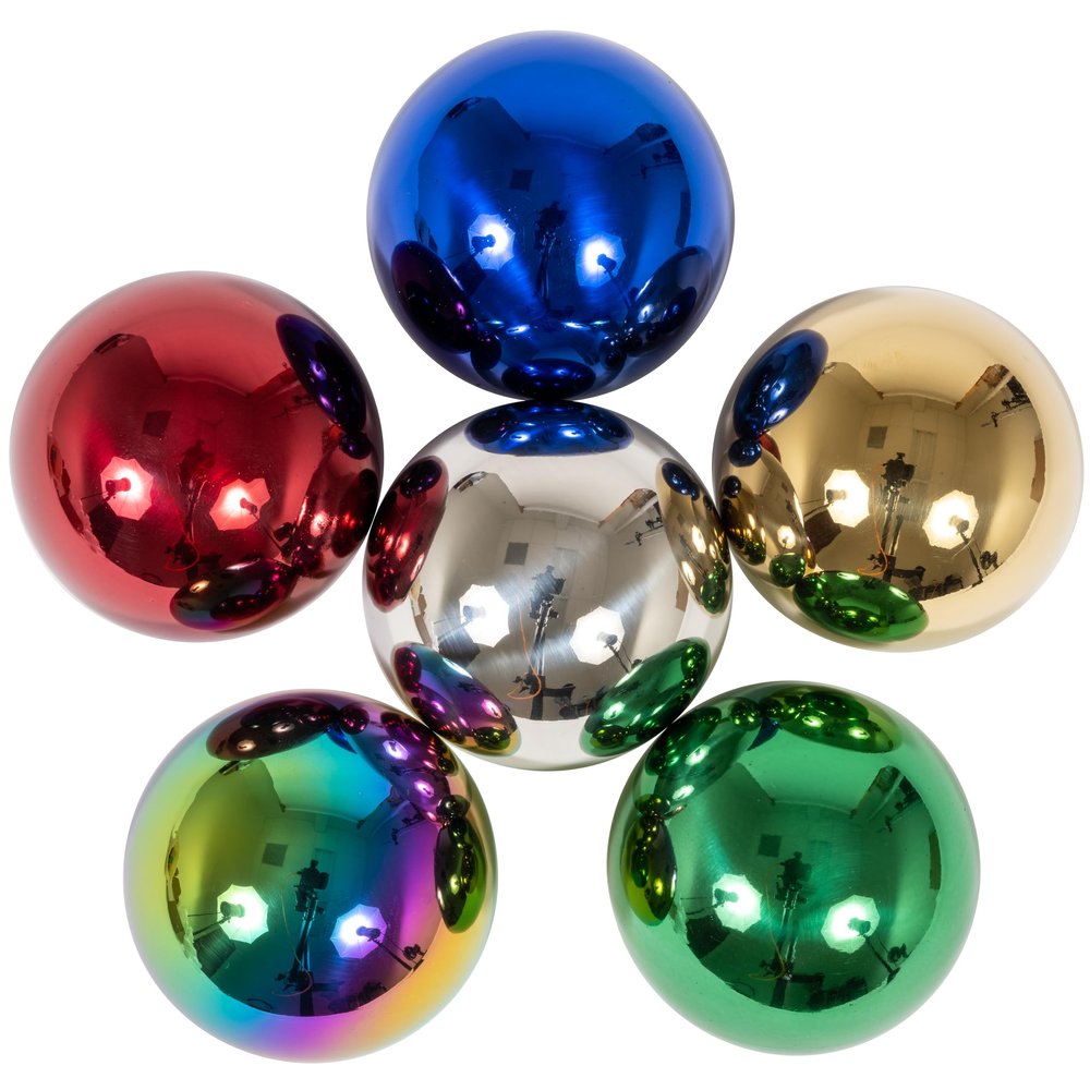 TickiT Sensory Reflective Color Mystery Balls - Set of 6