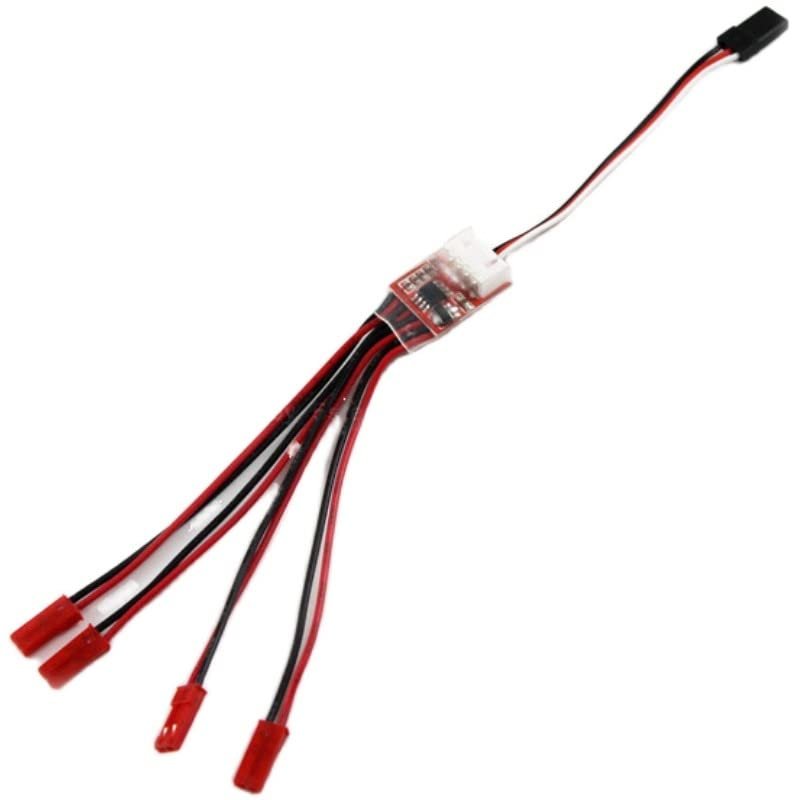 12V 14.8V 22.2V 3S LED Light Night Light with Flashing Controller Helicopter Accessories kit