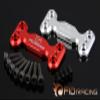 FID Racing Aluminum Front sway bar Mount and Rear sway bar Mount for Losi 5ive T,Rovan LT,KMX2 - (Color: Silver) view 3