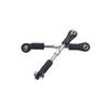 2Pcs 8124 Metal 75-85mm Steering Rod for 1/8 Zd Racing 9116 9020 9072 9071 9203 08425 08426 08427 08428 Rc Car Parts - (Color: Multi) view 1