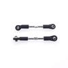2Pcs 8124 Metal 75-85mm Steering Rod for 1/8 Zd Racing 9116 9020 9072 9071 9203 08425 08426 08427 08428 Rc Car Parts - (Color: Multi) view 2