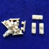 5PCS Miniature Resin Guy Post Model 20x8x7mm Pier Lanyard Column for DIY Simulation Ship Mooring Rope Accessories - (Color: Resin Guy Post) view 2