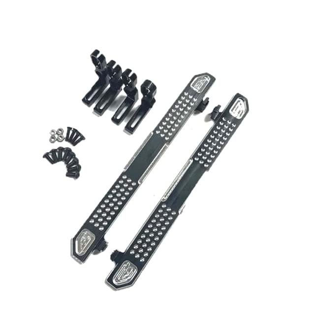 Simulation Metal Side Plate for TRAXS RTX-4 Remote Control Off-Road Climbing Car Accessories - (Color: Black)
