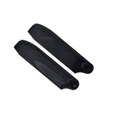1pair Carbon Fiber Tail Rotor Blades 160mm for RC Helicopter Drone Accessories