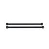 2pcs Black Iron Driving Dogbone 86-87MM 06022 for 1/10 RC Hobby Model Car HPI HSP Hi Speed Axial Himoto Redcat - (Color: Black) view 2