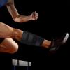 Wootshu Calf Brace Adjustable Shin Splint Support Sleeve Leg Compression Wrap for Pulled Calf Muscle Pain Strain Injury, Swellin - (Color: Black) view 4