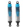 4Pcs 12Mm Hex Wheel Hub Drive Adaptor for Axial SCX10 D90 & 4PCS Shock Absorber Adjustable Assembled Spring Damper - (Color: Blue) view 3
