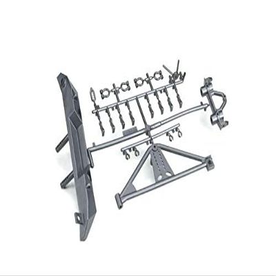 Axial SCX10 Rock Crawler Rear Bumper Tire Carrier SCX10 Poison Spyder JK AX80126