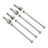 4Pcs Dogbone Drive Shaft & Wheel Axle for HSP 94111 94108 94170 1/10 - (Color: Silver) view 1