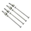 4Pcs Dogbone Drive Shaft & Wheel Axle for HSP 94111 94108 94170 1/10 - (Color: Silver) view 2