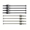 4Pcs Dogbone Drive Shaft & Wheel Axle for HSP 94111 94108 94170 1/10 - (Color: Silver) view 3
