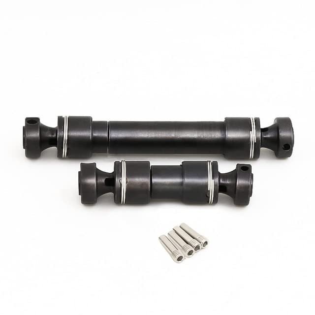 2 Pcs Hard Steel Main Center Driveshafts Drive Shafts for RC Car 1/16 Mini E-Revo EREVO Summit Slash 4WD,7250R - (Color: 2 Pcs)