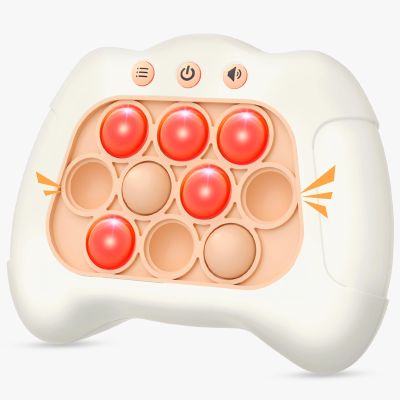 Byserten Handheld Game Sensory Fidget Toys for Kids Age 6-12, Birthday Gifts for 3 4 5 6 7 8 9 Year Old Boys & Girls & Teens-White