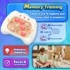 Byserten Handheld Game Sensory Fidget Toys for Kids Age 6-12, Birthday Gifts for 3 4 5 6 7 8 9 Year Old Boys & Girls & Teens-White view 3