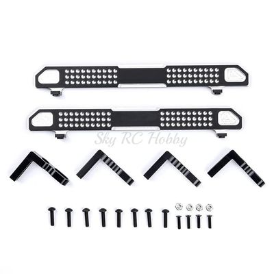 Aluminum Alloy Simulation Foot Pedal for RTX RTX-4 RTX4 1/10 Scale RC Crawler Upgraded Parts - 2PCS - (Color: Foot Pedal)