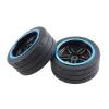 2Pcs Set Flat Run Tires Tire for WTY 104072 Remote Control Car Accessory view 3