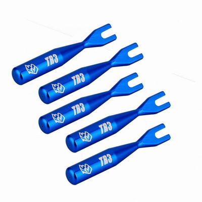 5pcs 3Racing 3mm Aluminum Turnbuckle Tuner 3mm Header Gap 3RAC-TR3/V2 Rc Car