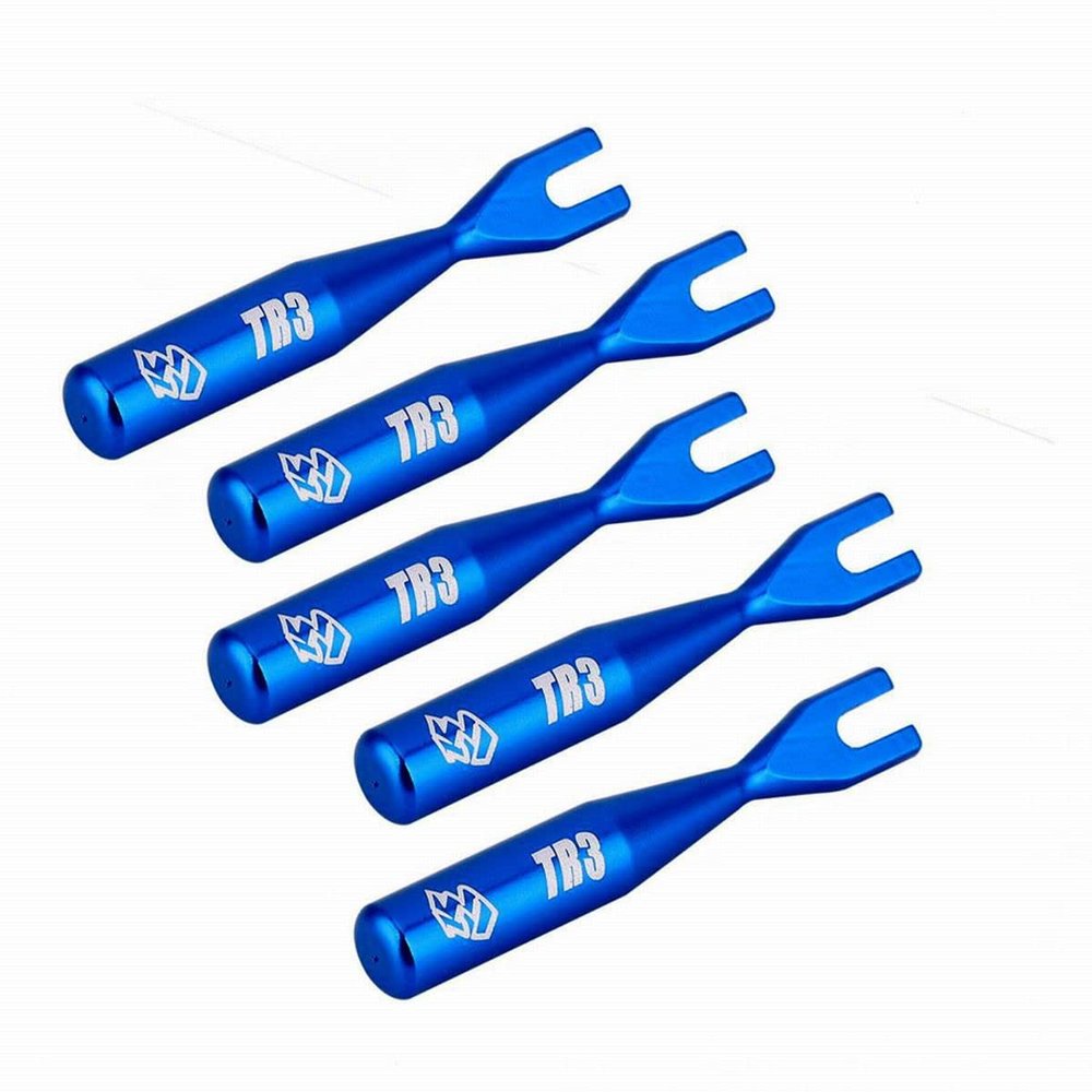 5pcs 3Racing 3mm Aluminum Turnbuckle Tuner 3mm Header Gap 3RAC-TR3/V2 Rc Car