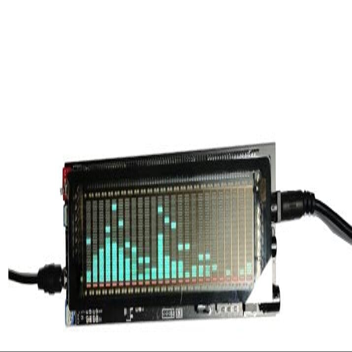 VFD Phosphor Screen Display Module Green Fluorescent Spectrum DIY 25 Frequency Division 17 Level LED Screen Display - (Color: 1pc)