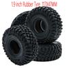 4PCS 117X47MM Wheel Tires 1.9 Inch Rubber Tyre for 1/10 RC Crawler RTX4 Axial SCX10 AXI03007 90046 - (Color: 4pcs, CN) view 2
