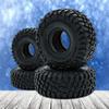 4PCS 117X47MM Wheel Tires 1.9 Inch Rubber Tyre for 1/10 RC Crawler RTX4 Axial SCX10 AXI03007 90046 - (Color: 4pcs, CN) view 3