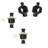 2Pcs RC Car Differential Assembly for SG 1603 SG 1604 SG1603 SG1604 1/16 & 2Pcs Rear Wheel Seat Hub Carrier - (Color: Pink) view 2