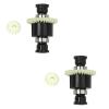 2Pcs RC Car Differential Assembly for SG 1603 SG 1604 SG1603 SG1604 1/16 & 2Pcs Rear Wheel Seat Hub Carrier - (Color: Pink) view 3