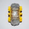 1pcs 101mm Rubber Wheel dron rc car Plane Robot Kids Toys for Boys DIY Baby Accessories Montessori juguetes Nero WRZ101 view 1