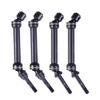 4 PCS Black Drive Shaft for TRAXS 1/10Slash 4X4 SLA017 SLA018 Remote Control Racing Accessories - (Color: Black) view 1