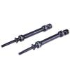 4 PCS Black Drive Shaft for TRAXS 1/10Slash 4X4 SLA017 SLA018 Remote Control Racing Accessories - (Color: Black) view 3