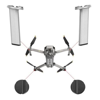 for Mavic Gear Arm Rear/Right Parts Platinum Front Left Landing Pro Helicopter Crazy Ball Level 2| | - - (Color: Silver, CN)