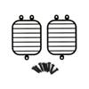 for 1/10 RTX4 G63 G500 Simulation Climbing Car Headlight Metal Mesh Cover Accessories - (Color: Black) view 1