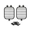 for 1/10 RTX4 G63 G500 Simulation Climbing Car Headlight Metal Mesh Cover Accessories - (Color: Black) view 2