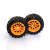 2pcs 2 * 18mm Plastic Wheel Mini Wheel DIY Electronic Suite Wheel Technology Production view 2