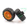 2pcs 2 * 18mm Plastic Wheel Mini Wheel DIY Electronic Suite Wheel Technology Production view 3