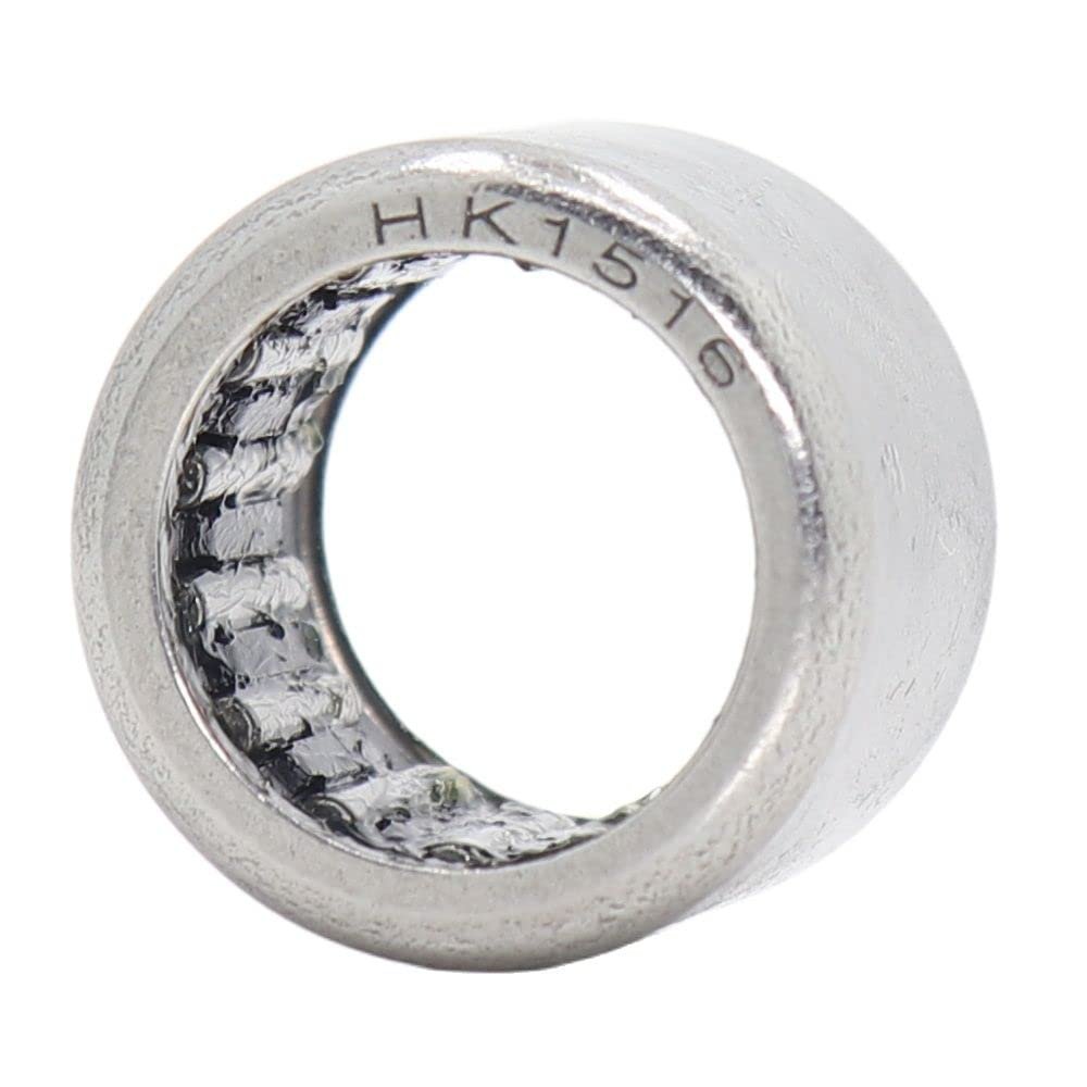 Rodamientos de agujas HK1516, 15x21x16mm (5 piezas), rodamiento de agujas de copa dibujada HK152116 TLA1516Z 57941/15