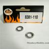 DHK RC CAR Parts 8381-110 Ball Bearing(Dia 10mm*Dia 15 * 4mm) (2 pcs) view 1